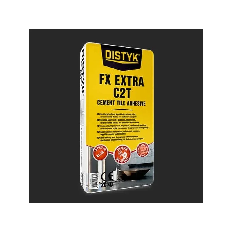 LEPIDLO NA OBKLADY A DLAŽBU FX EXTRA C2T Distyk, pytel 20 kg, šedé Sleva