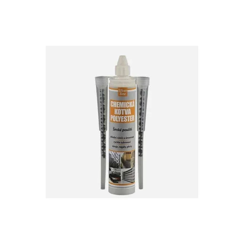 Den Braven Chemická kotva POLYESTER Silver line, kartuše 300 ml, šedá Kup Teď
