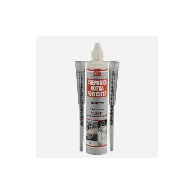 Akční Nabídka Den Braven Chemická kotva POLYESTER SF Silver line, kartuše 300 ml, šedá