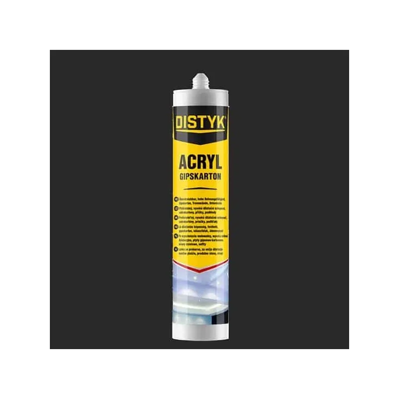 AKRYLOVÝ TMEL NA SÁDROKARTONY Distyk / ACRYL GIPSKARTON, kartuše 310 ml, bílý Originální