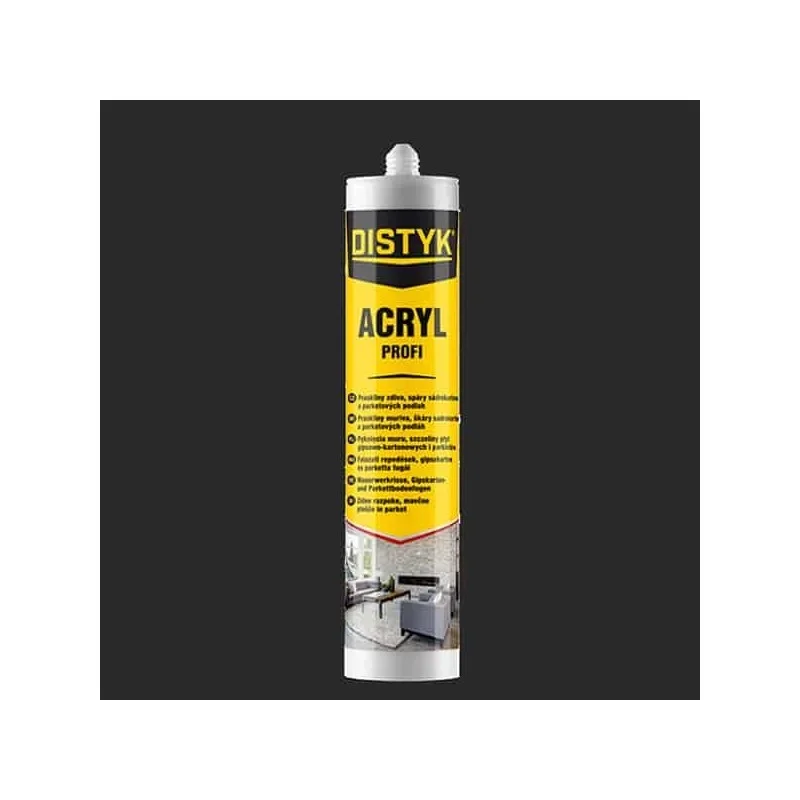 AKRYLOVÝ TMEL PROFI Distyk / ACRYL PROFI, kartuše 310 ml, bílý Nejlepší Cena
