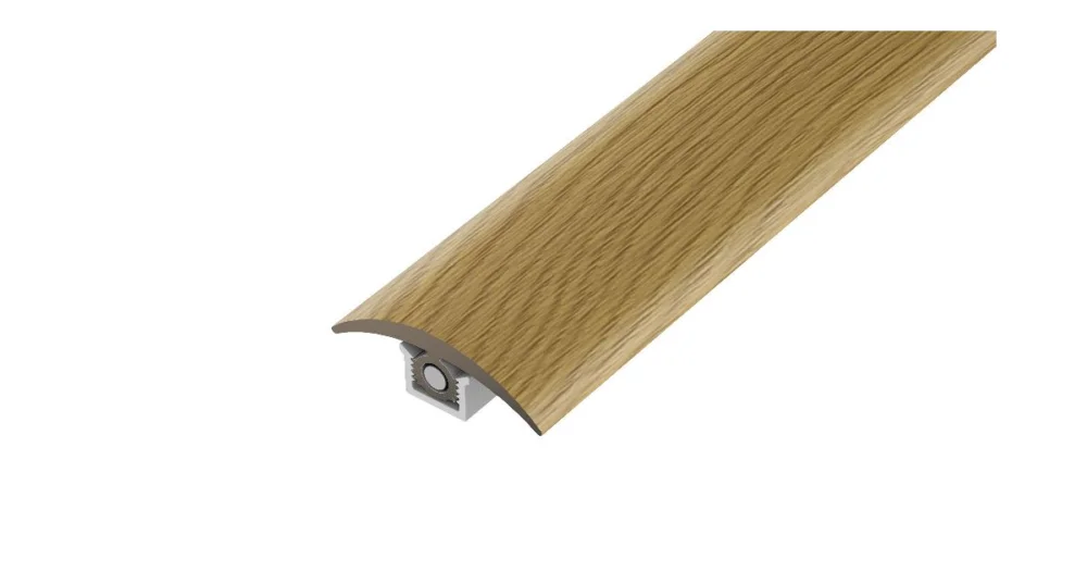 Tovární Cena AP22 přechodová lišta FLEX BOARD C, PVC flexibilní dub tm., 37 mm, 3 m