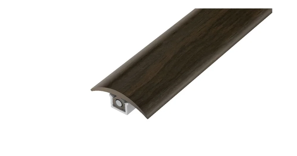 AP22 přechodová lišta FLEX BOARD C, PVC flexibilní wenge, 37 mm, 3 m Výprodej