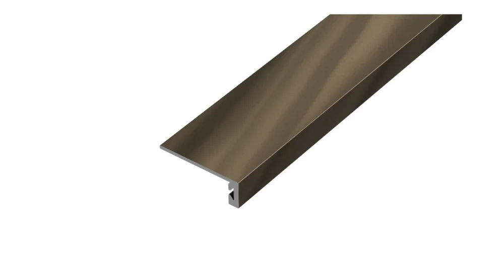 AP26/1 ukončovací lišta samolepící, hliník elox bronz, 8 mm, 2,7 m Ihned K Objednání