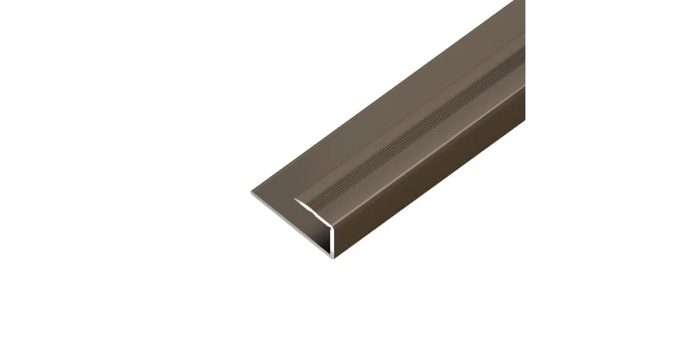 AP27/9 ukončovací lišta, pro laminát, hliník elox bronz, 8,8 mm, 0,9 m Akční Cena