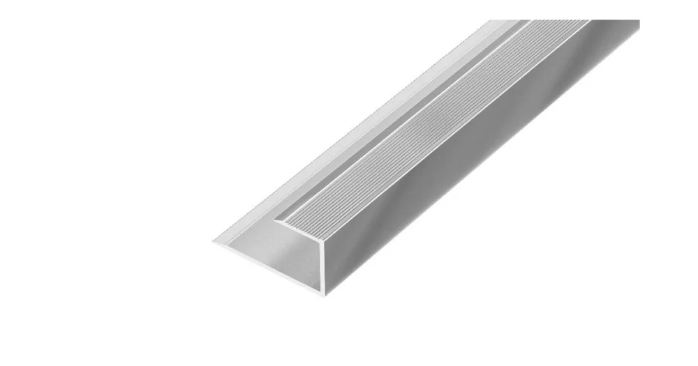 AP27/10 ukončovací lišta, pro laminát, hliník elox stříbro, 12-14 mm, 2,7 m Nízká Cena