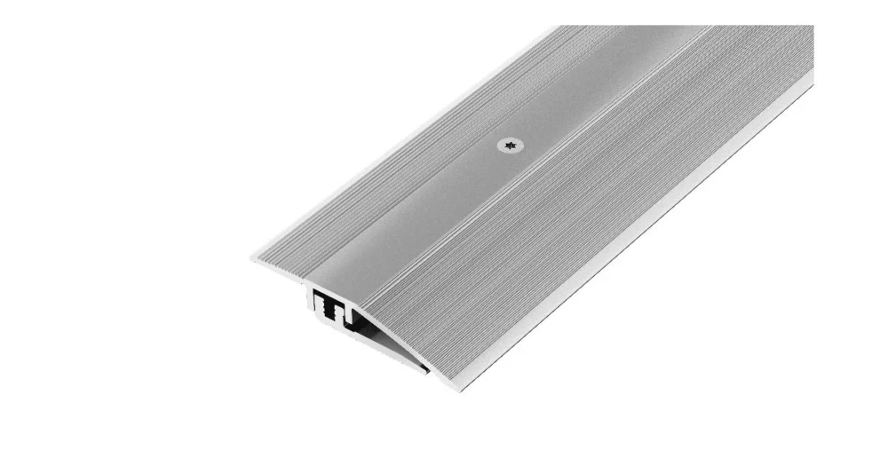 AP27/11 ukončovací lišta, vrtaná 2-dílná, hliník elox stříbro, 33 mm, 2,7 m Víkendová Akce