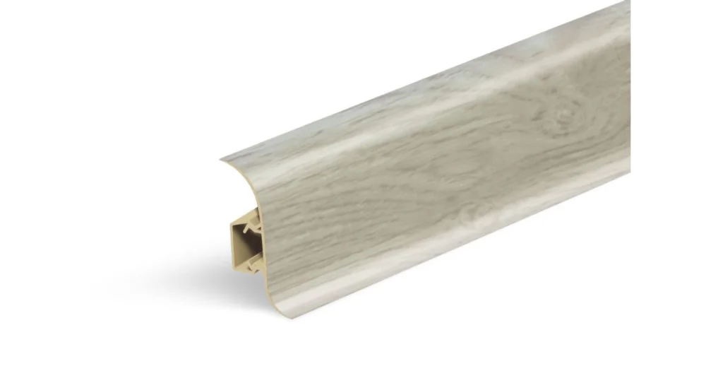 Akce AP28 soklová lišta NGF56, PVC dub Sparta, 56 mm, 2,5 m