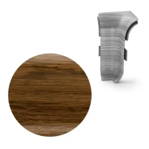 Akční Cena AP28 vnitřní růžek k liště NGF56, PVC flexibilní dub bažinný, 56 mm, 1 ks