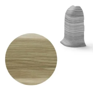 Akce AP28 vnější růžek k liště NGF56, PVC dub Alsaský, 56 mm, 1 ks