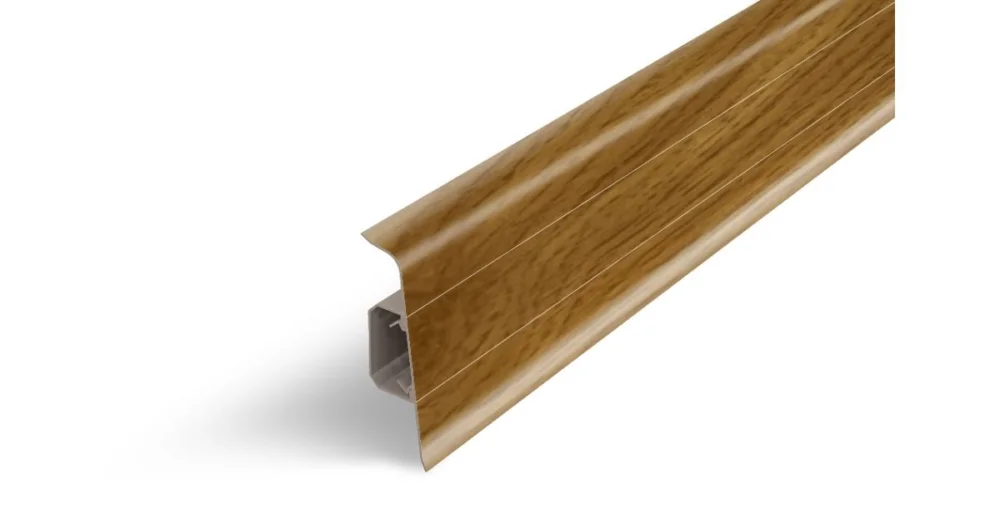 AP28/1 soklová lišta SG75, PVC Dub královský, 75 mm, 2,2 m Výprodej