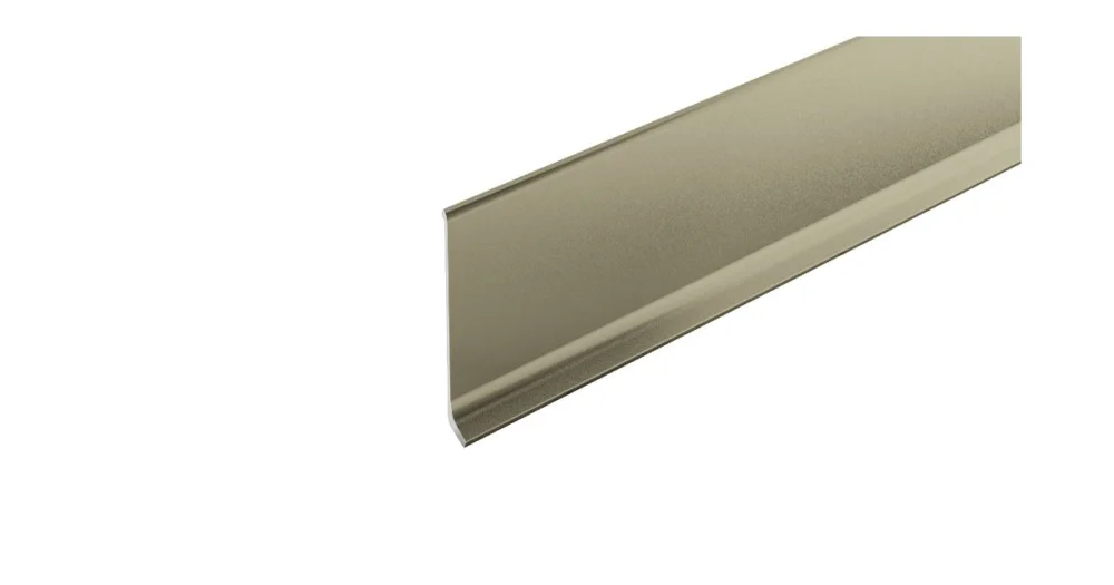 AP38 soklová lišta, hliník elox titan, 100 mm, 2,7 m Omezená Nabídka