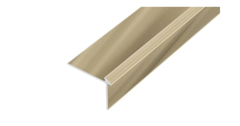 AP44 schodová lišta, hliník elox sv. bronz, 30x40 mm, 2,7 m, pro tl: 2 mm Speciální Cena