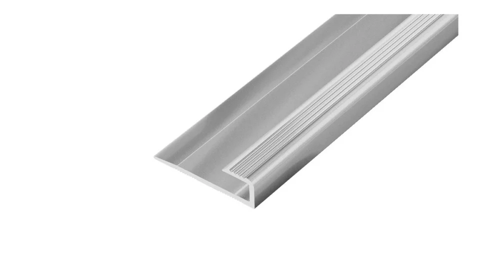 Nízká Cena AP46/2 lišta zásuvná, hliník elox stříbro, 7,9 mm, 2,7 m, 5,1 mm