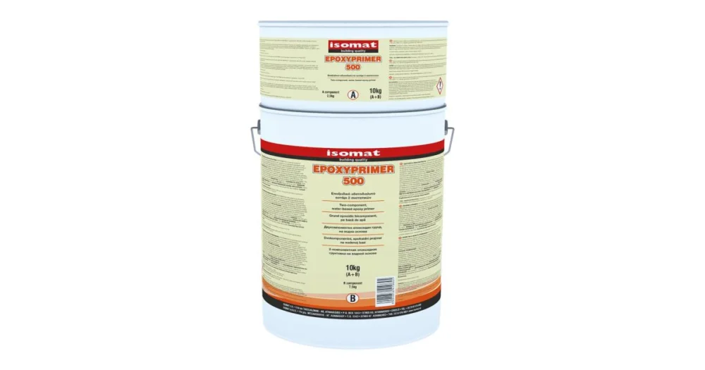 Dokud Zásoby Vydrží ISOMAT EPOXYPRIMER-500 základní nátěr epoxidový 2 složky