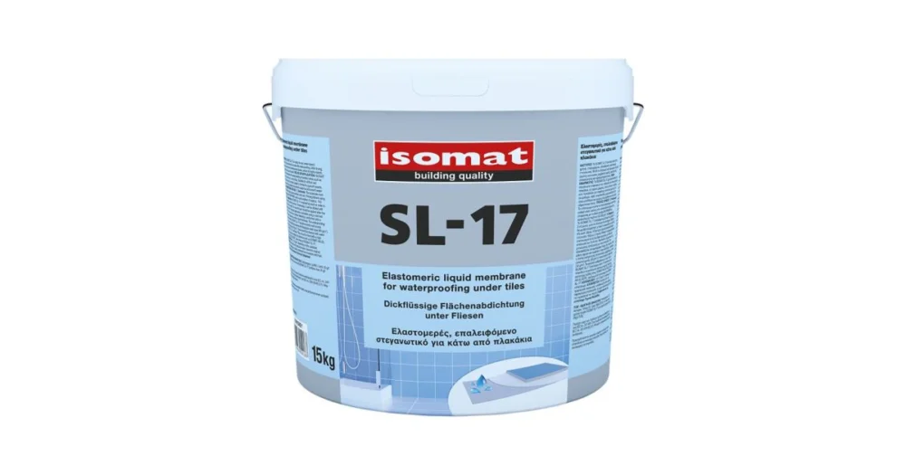 Nízká Cena ISOMAT SL 17 Gumová hydroizolace pod obklady, šedá, 5 kg