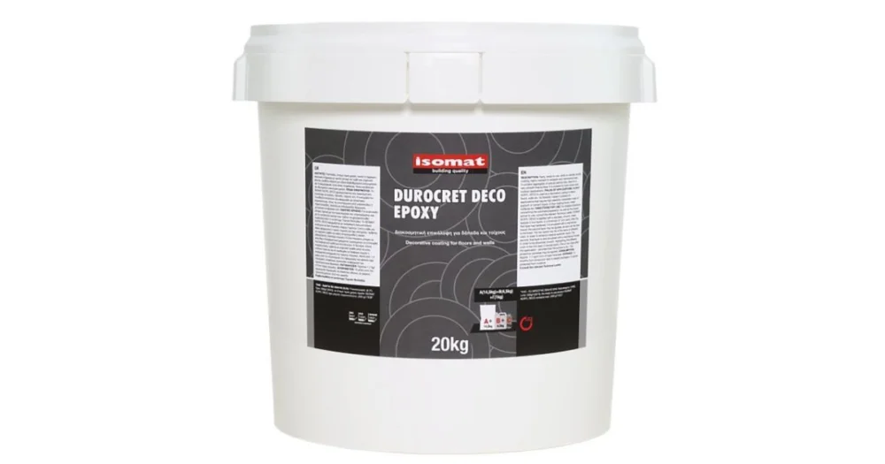 ISOMAT DUROCRET DECO EPOXY cement-epoxidový nátěr, 3 složky Bezpečná Platba