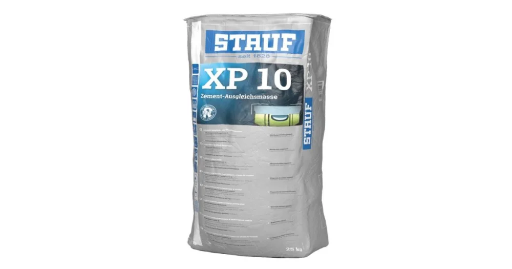Vysoce Kvalitní STAUF XP 10 Cementová nivelační hmota, ekonomická, 1-10mm, 25kg
