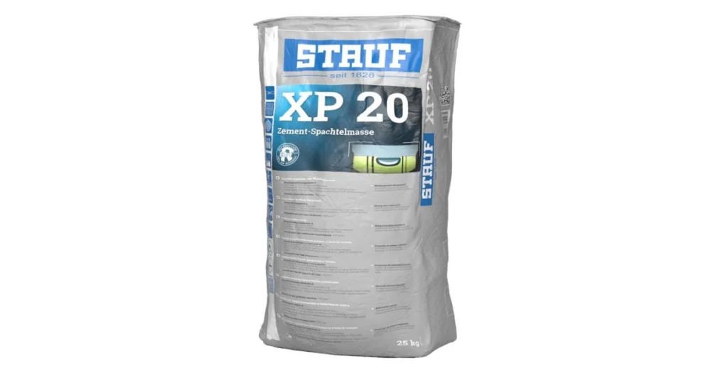 Koupit Online STAUF XP 20 Cementová nivelační hmota, vhodná do komerce, 1-20 mm, 25 kg