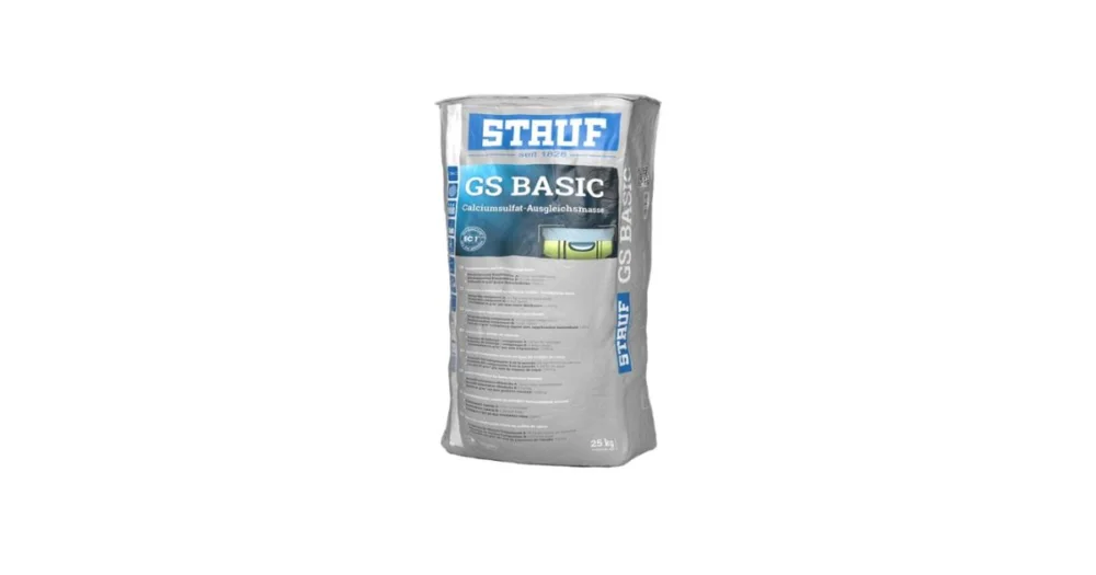 Zlevněný STAUF GS BASIC Sádrová nivelační hmota 1-10mm, 25 kg