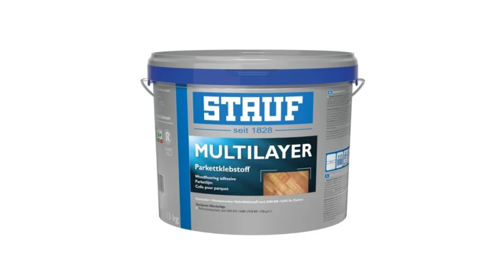 Sleva STAUF MULTILAYER lepidlo na lepení vícevrstvých podlah a parket hnědá, 18 kg
