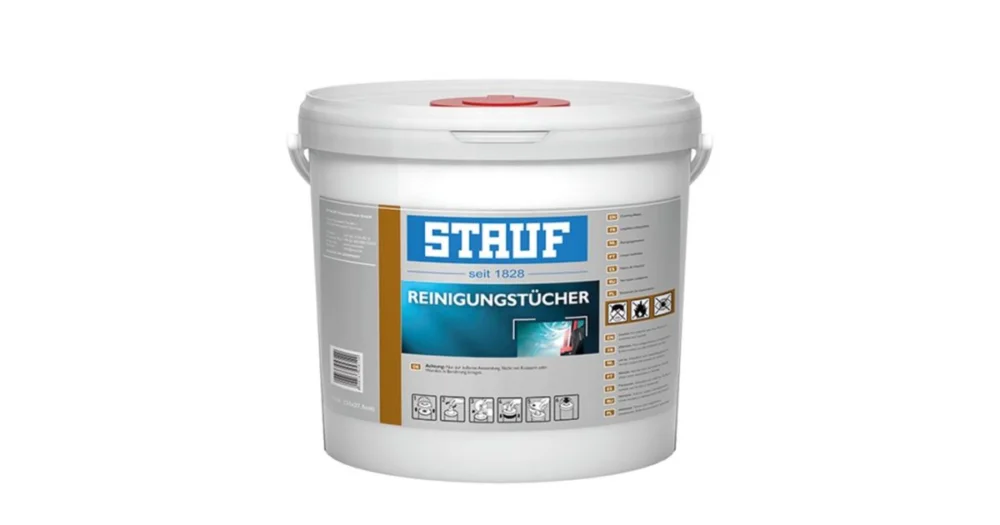 STAUF CLEANING WIPES čistící utěrky na čištění čerstvého lepidla, 70 ks/box Akční Nabídka