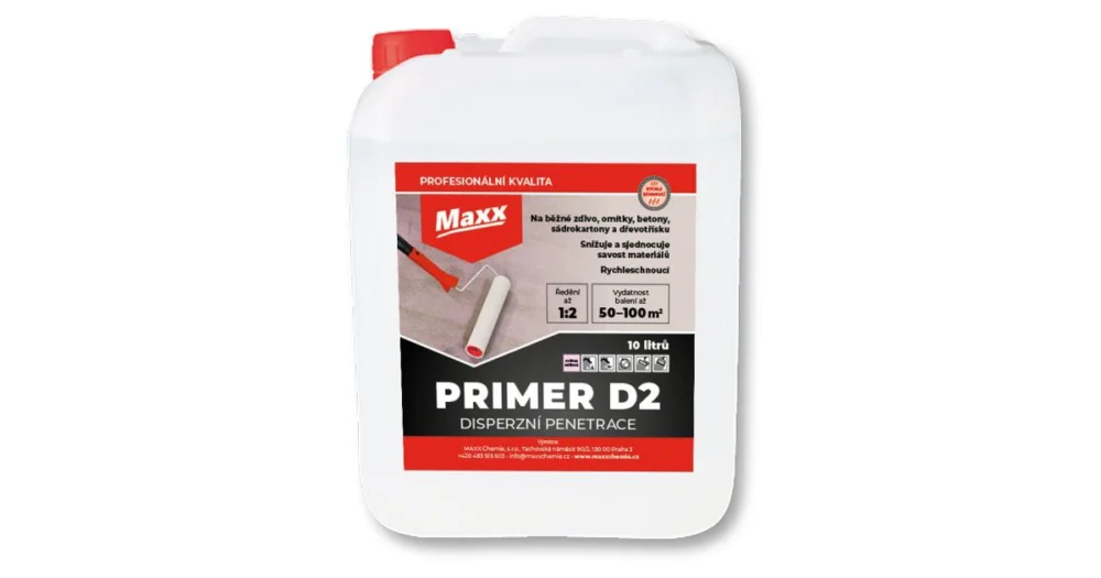 Dokud Zásoby Vydrží MAXX PRIMER D2 disperzní penetrace, 10 kg