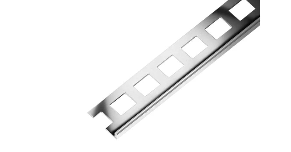 SP1 ukončovací lišta L, nerez V2A kartáč, 3 mm, 2,5 m Cenový Hit