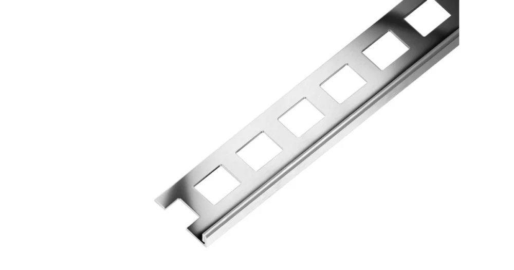 SP1 ukončovací lišta L, nerez V2A kartáč, 4,5 mm, 2,5 m Bezpečná Platba
