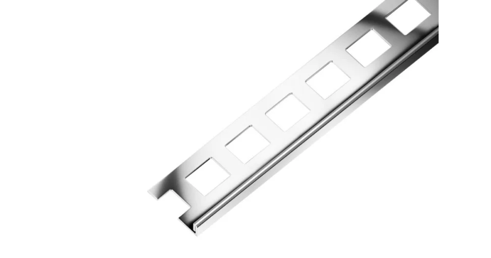 SP1 ukončovací lišta L, nerez V2A superlesk, 4,5 mm, 2,5 m Nízká Cena