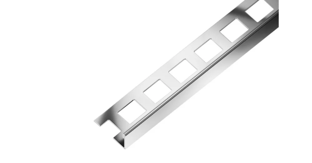 Novinka SP1 ukončovací lišta L, nerez V4A lesk, 11 mm, 3 m