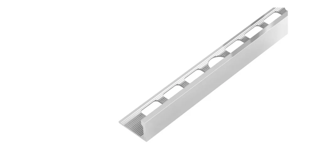 SP2 ukončovací lišta L, STANDARD, hliník elox stříbro, 10 mm, 2,5 m Cenová Bomba