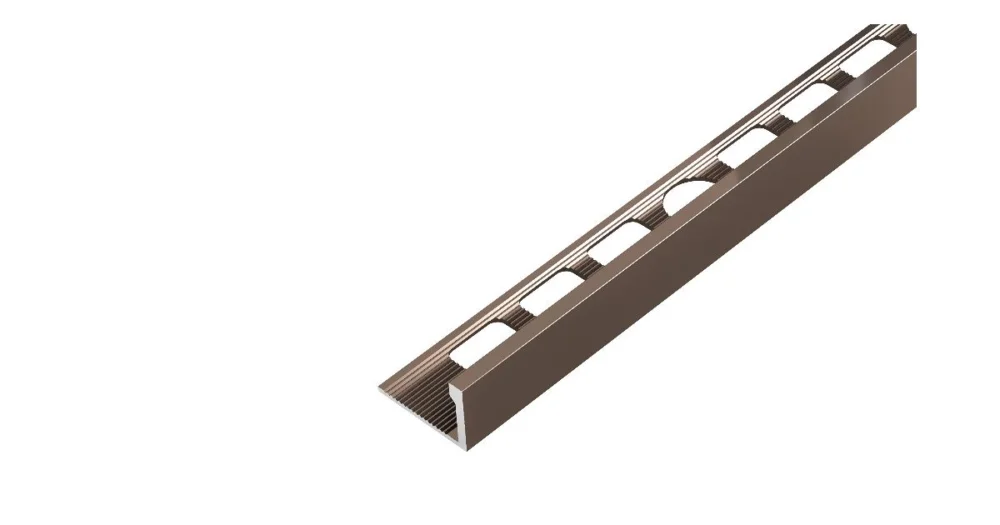 SP2 ukončovací lišta L, STANDARD, hliník elox bronz, 11 mm, 2,5 m Ověřený