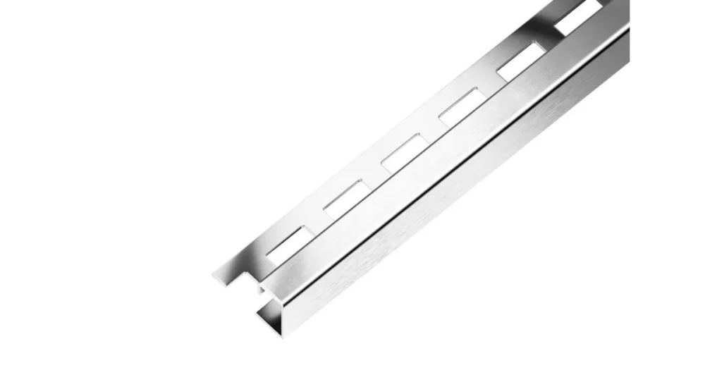SP7 ukončovací lišta Q, pravidelná, nerez V2A kartáč, 12,5 mm, 3 m Tovární Cena