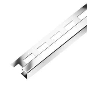 Akční Cena SP7 ukončovací lišta Q, pravidelná, nerez V2A superlesk, 10 mm, 3 m