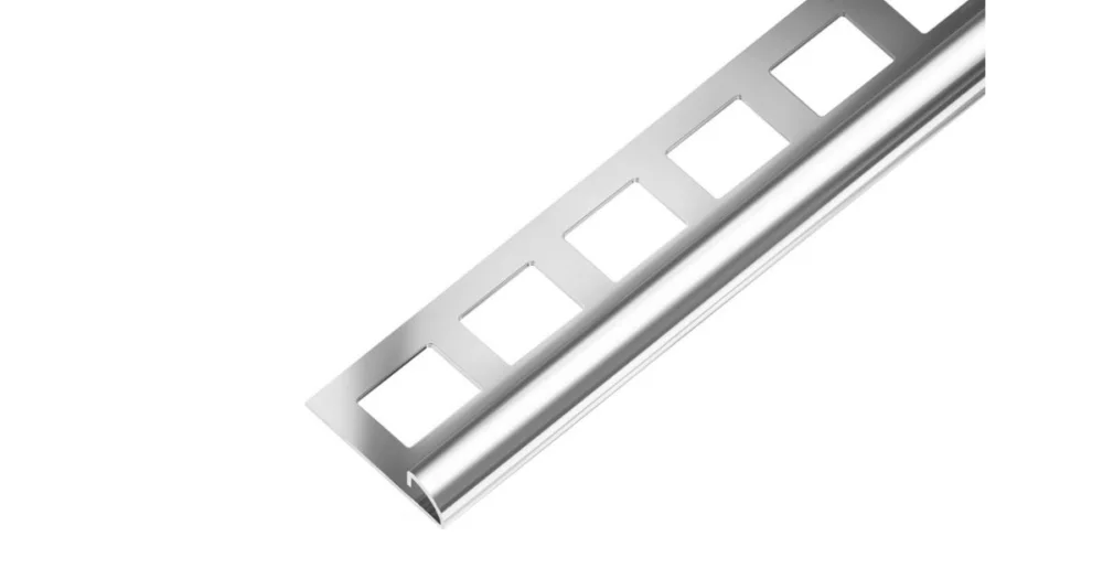 SP12 ukončovací lišta C, nerez lesk V2A, 6 mm, 3 m Rychlé Dodání