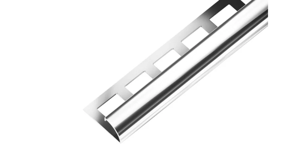 SP12 ukončovací lišta C, nerez V2A superlesk, 10 mm, 3 m Novinka