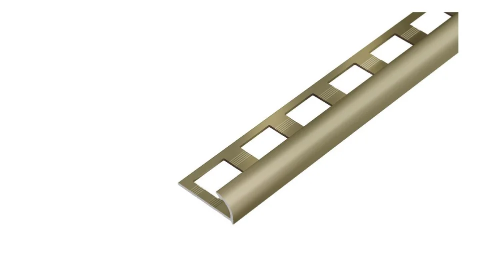 Oblíbený SP13 ukončovací lišta C, STANDARD, hliník elox titan, 10 mm, 2,5 m