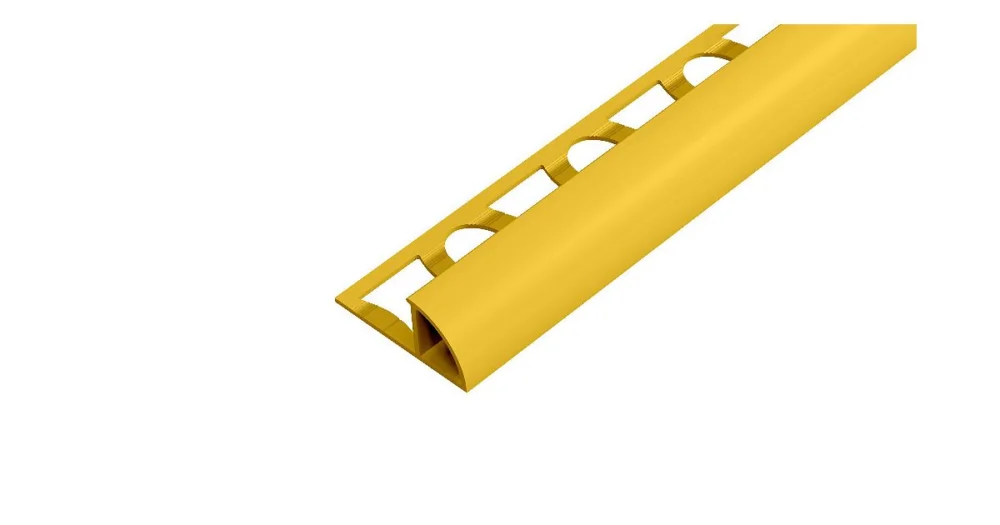 Přímo Od Výrobce SP15 ukončovací lišta C, PVC žlutá, 10 mm, 2,5 m