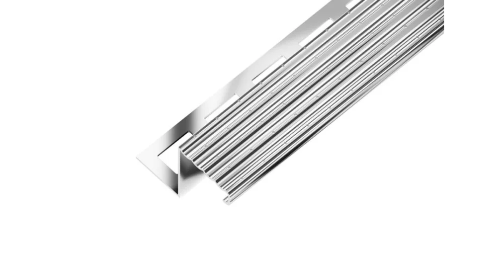 SP22/1 schodová lišta TREP-E, nerez lesk V2A protiskluz, 25 mm, 2,5 m Aktuální