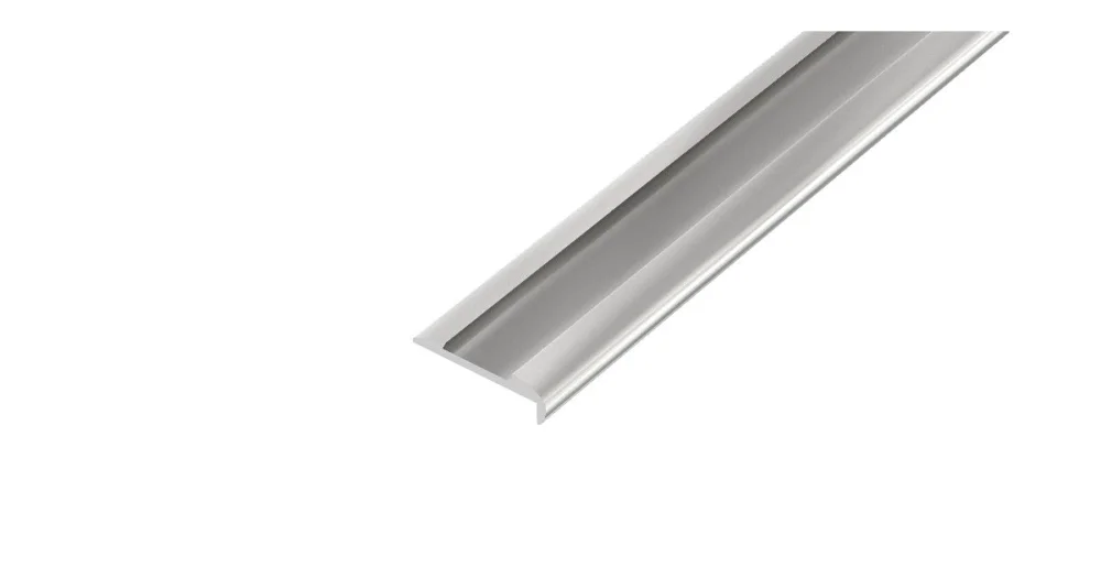 Nejprodávanější SP29/1 schodová lišta pro pásku 13 mm, hliník elox stříbro, 9 mm, 2,5 m