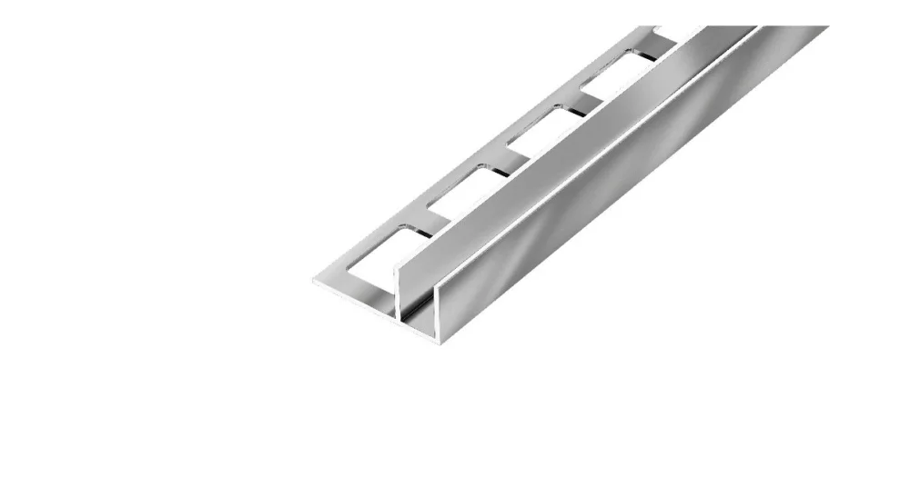 Víkendová Akce KP6 profil pro vsazení skla, nerez V2A, 19 mm, 2,1 m