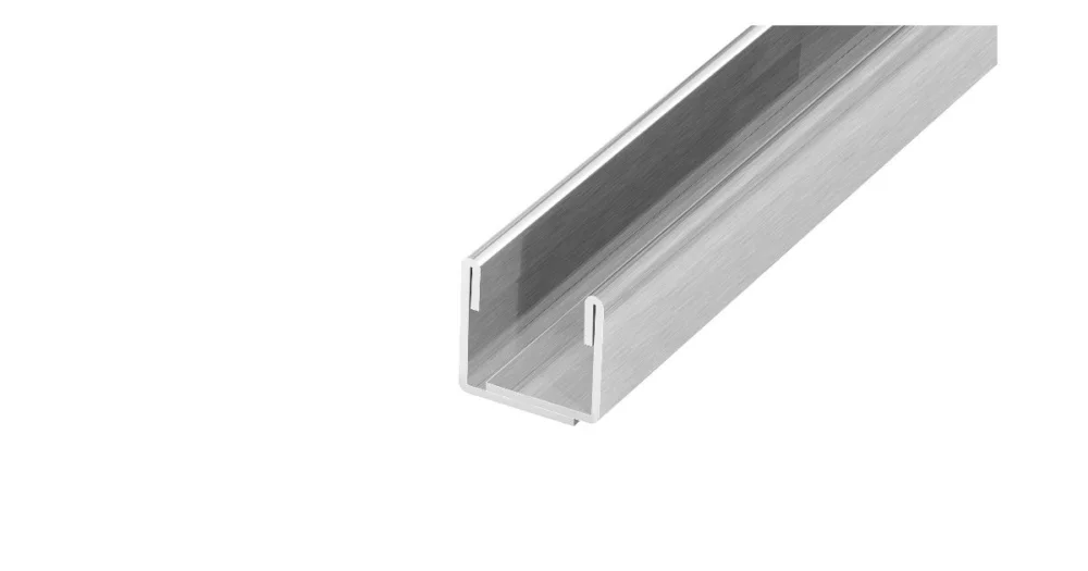 KP7/2 profil pro vsazení skla, nerez V2A kartáč, 13 mm, 2,5 m Speciální Cena