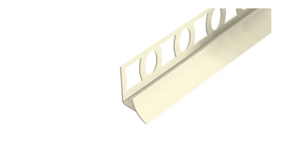 Sleva VP8 sanitární vanová lišta, PVC slonová kost, 7 mm, 2,5 m