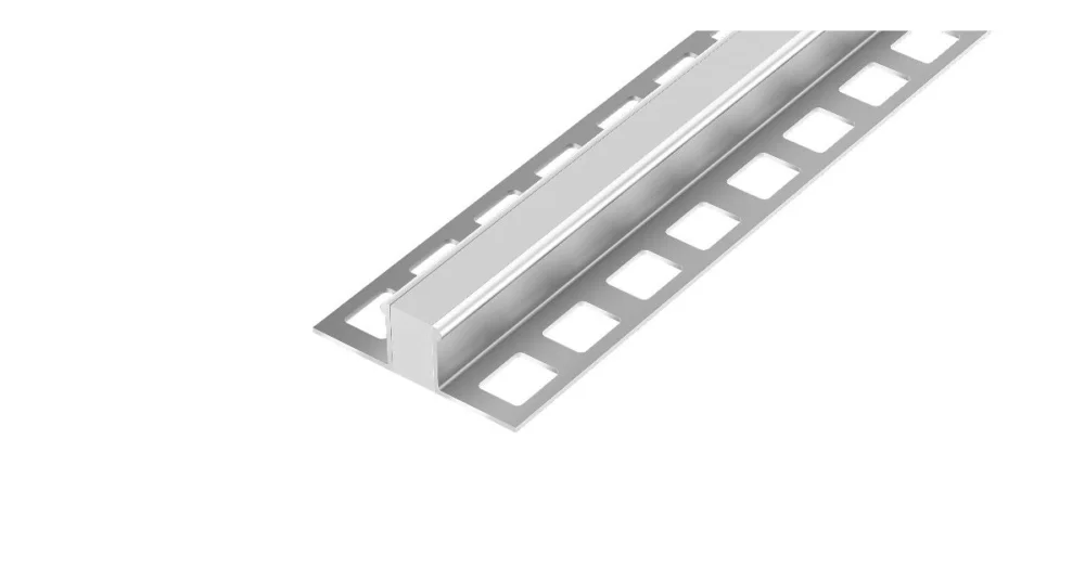 DL7/5 dilatační lišta s výplní, hliník + PU bílá, 15 mm, 2,5 m Akční Nabídka