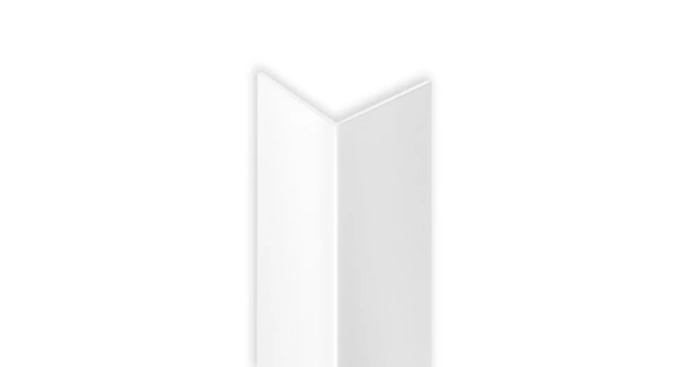 Must-Have W4 lišta k ochraně rohu, hliník lakovaný bílá, 40x40 mm, 2 m