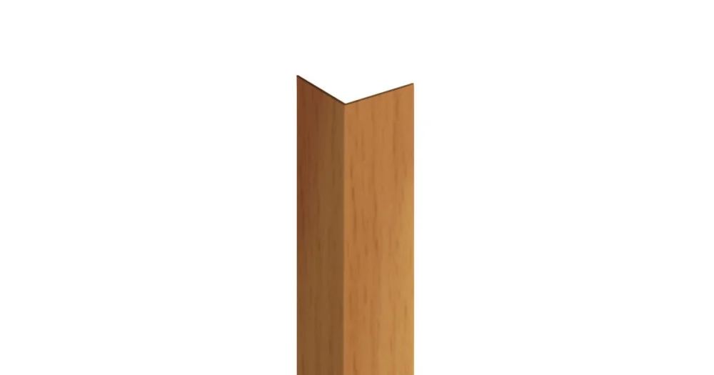 W5 lišta k ochraně rohu, PVC buk, 20x20 mm, 2,9 m Vysoce Kvalitní