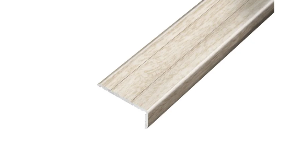 Poslední Šance AP5 schodová lišta samolepící B, hliník+fólie dub šedý, v: 10 mm, š: 25 mm, d: 0,9 m