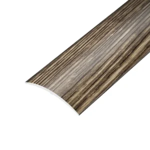 Značkový AP4 přechodová lišta samolepící B, hliník+fólie dub šedožíhaný, š: 30 mm, d: 0,9 m