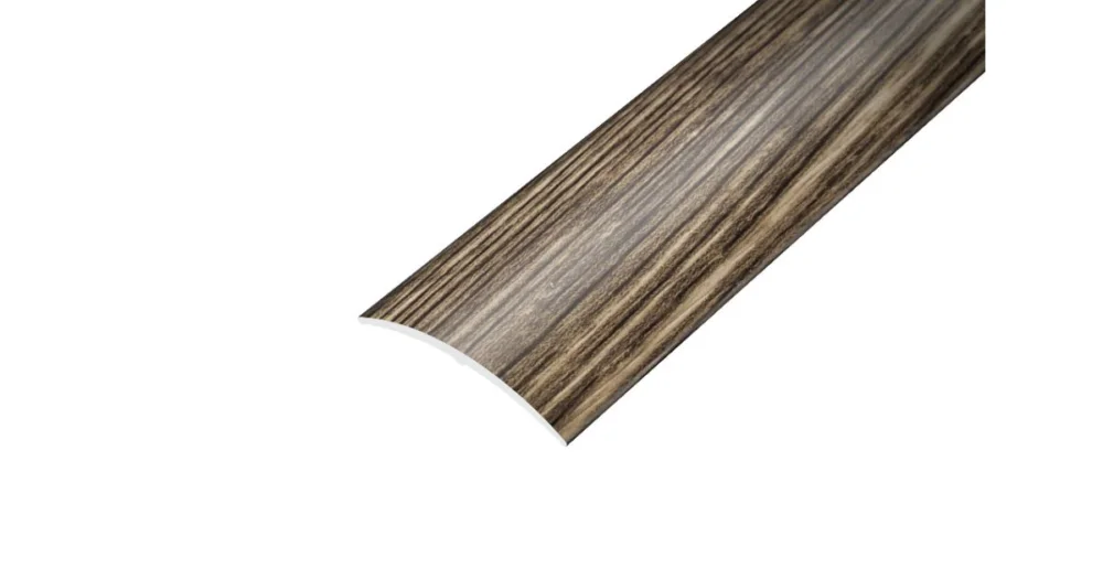 Značkový AP4 přechodová lišta samolepící B, hliník+fólie dub šedožíhaný, š: 30 mm, d: 0,9 m